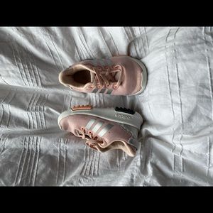 Toddler pink adidas